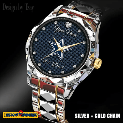 DC #1 Dad Luxury Diamond Watch Father's Day Gift