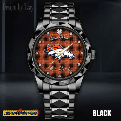 DB #1 Dad Luxury Diamond Watch Father's Day Gift