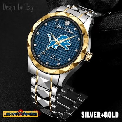 DET #1 Dad Luxury Diamond Watch Father's Day Gift