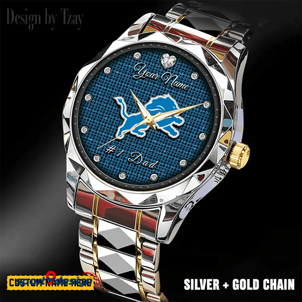 DET #1 Dad Luxury Diamond Watch Father's Day Gift
