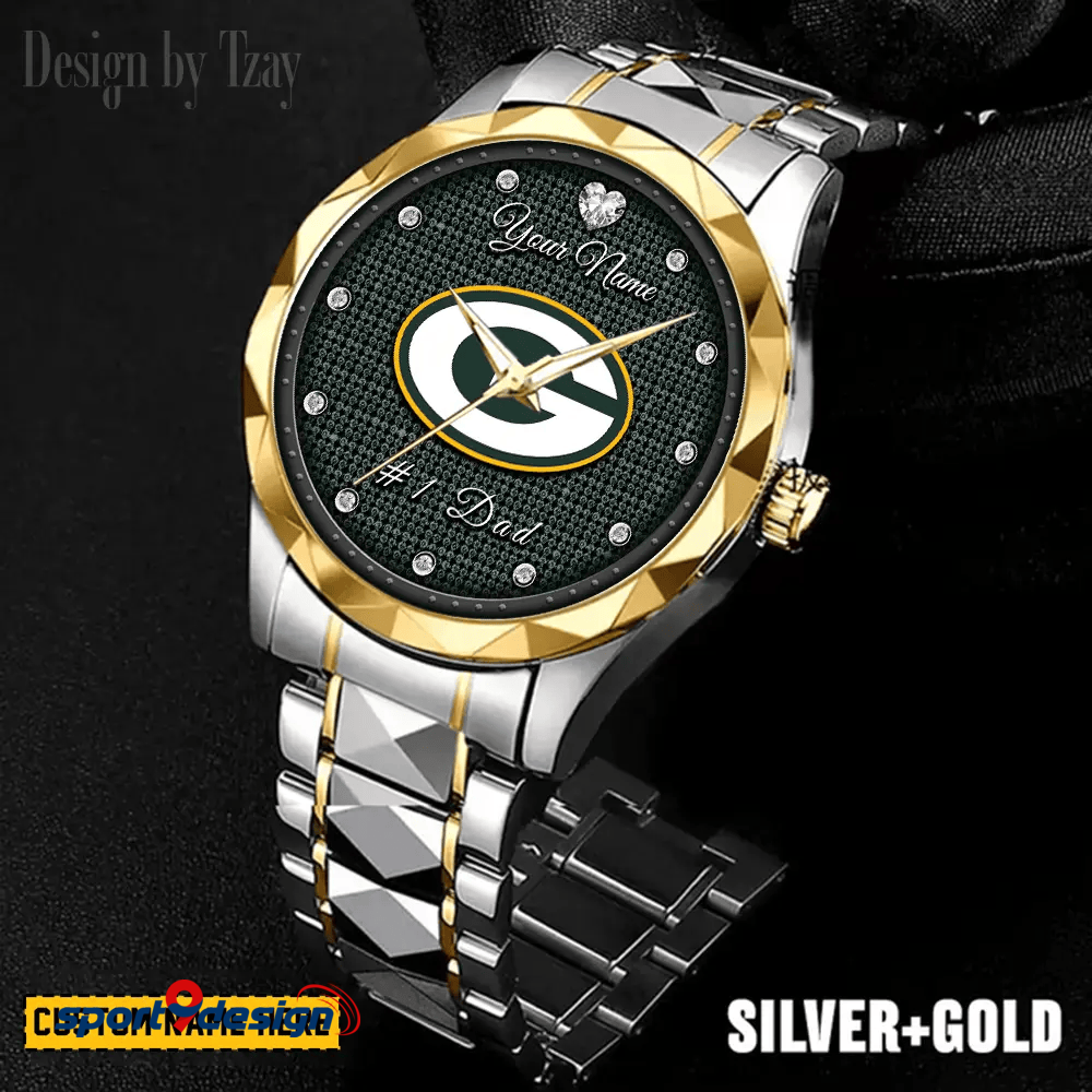 GBP #1 Dad Luxury Diamond Watch Father's Day Gift