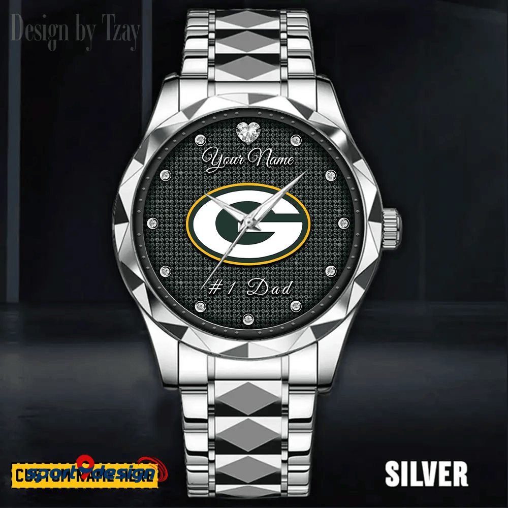 GBP #1 Dad Luxury Diamond Watch Father's Day Gift