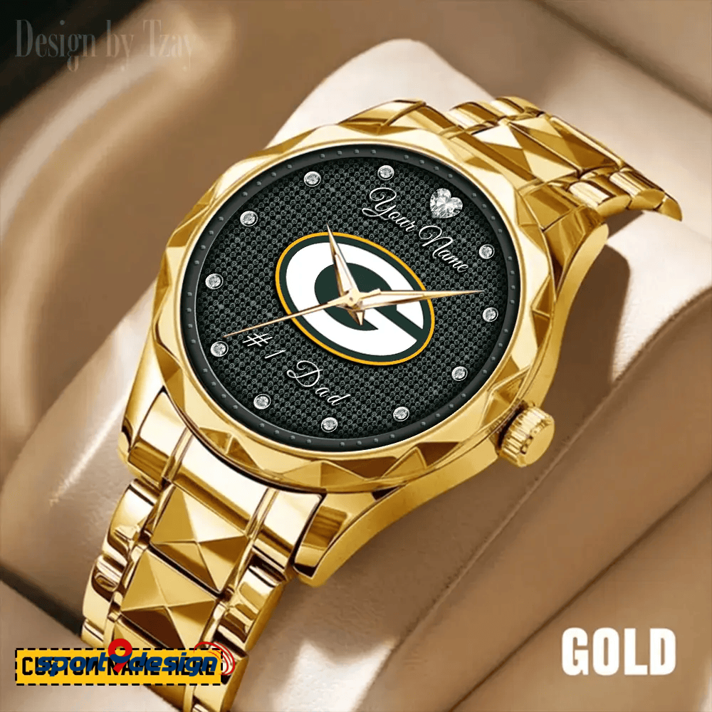 GBP #1 Dad Luxury Diamond Watch Father's Day Gift