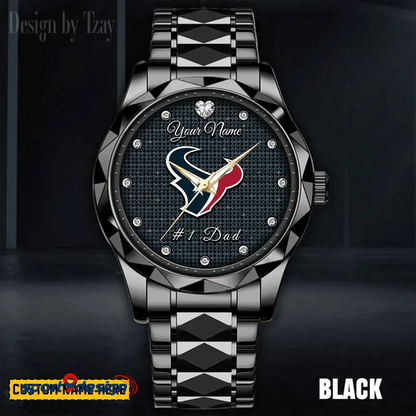 HT #1 Dad Luxury Diamond Watch Father's Day Gift