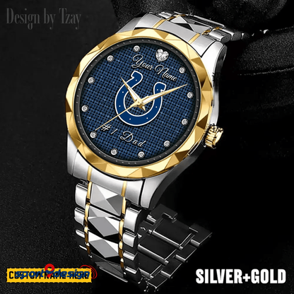 IC #1 Dad Luxury Diamond Watch Father's Day Gift