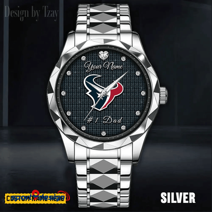 HT #1 Dad Luxury Diamond Watch Father's Day Gift
