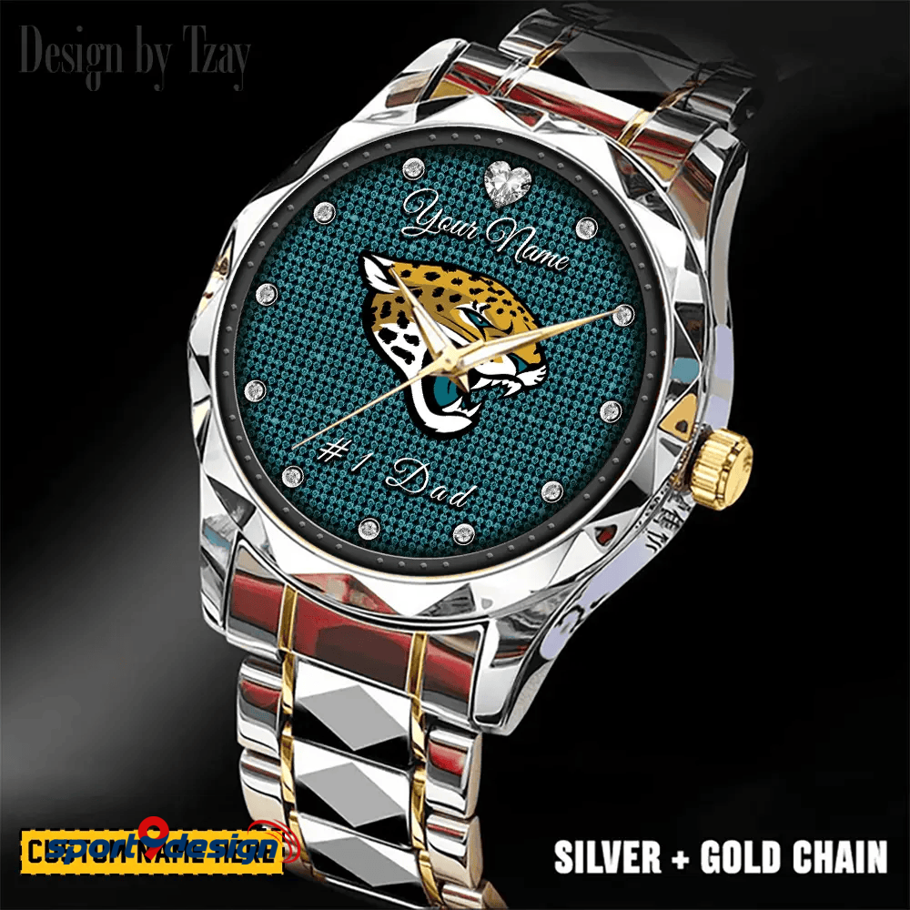 JJ #1 Dad Luxury Diamond Watch Father's Day Gift