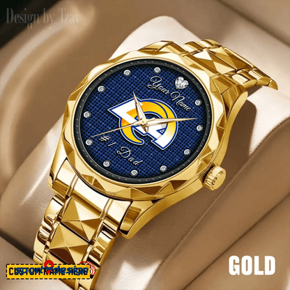 LAR #1 Dad Luxury Diamond Watch Father's Day Gift
