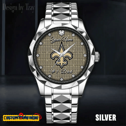NOS #1 Dad Luxury Diamond Watch Father's Day Gift