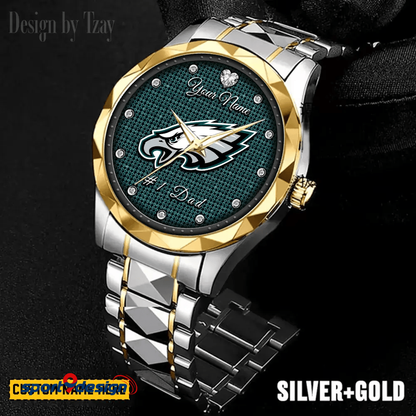 PE #1 Dad Luxury Diamond Watch Father's Day Gift