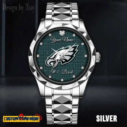 PE #1 Dad Luxury Diamond Watch Father's Day Gift