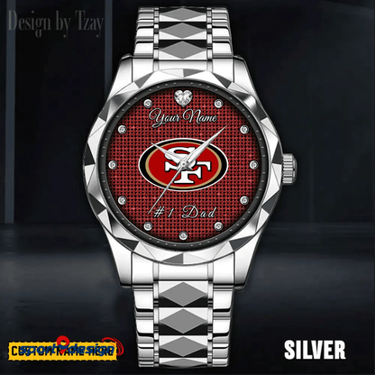 SF #1 Dad Luxury Diamond Watch Father's Day Gift