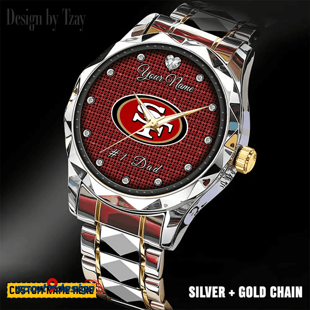 SF #1 Dad Luxury Diamond Watch Father's Day Gift