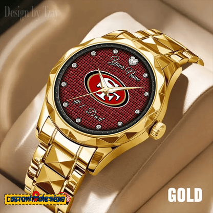 SF #1 Dad Luxury Diamond Watch Father's Day Gift