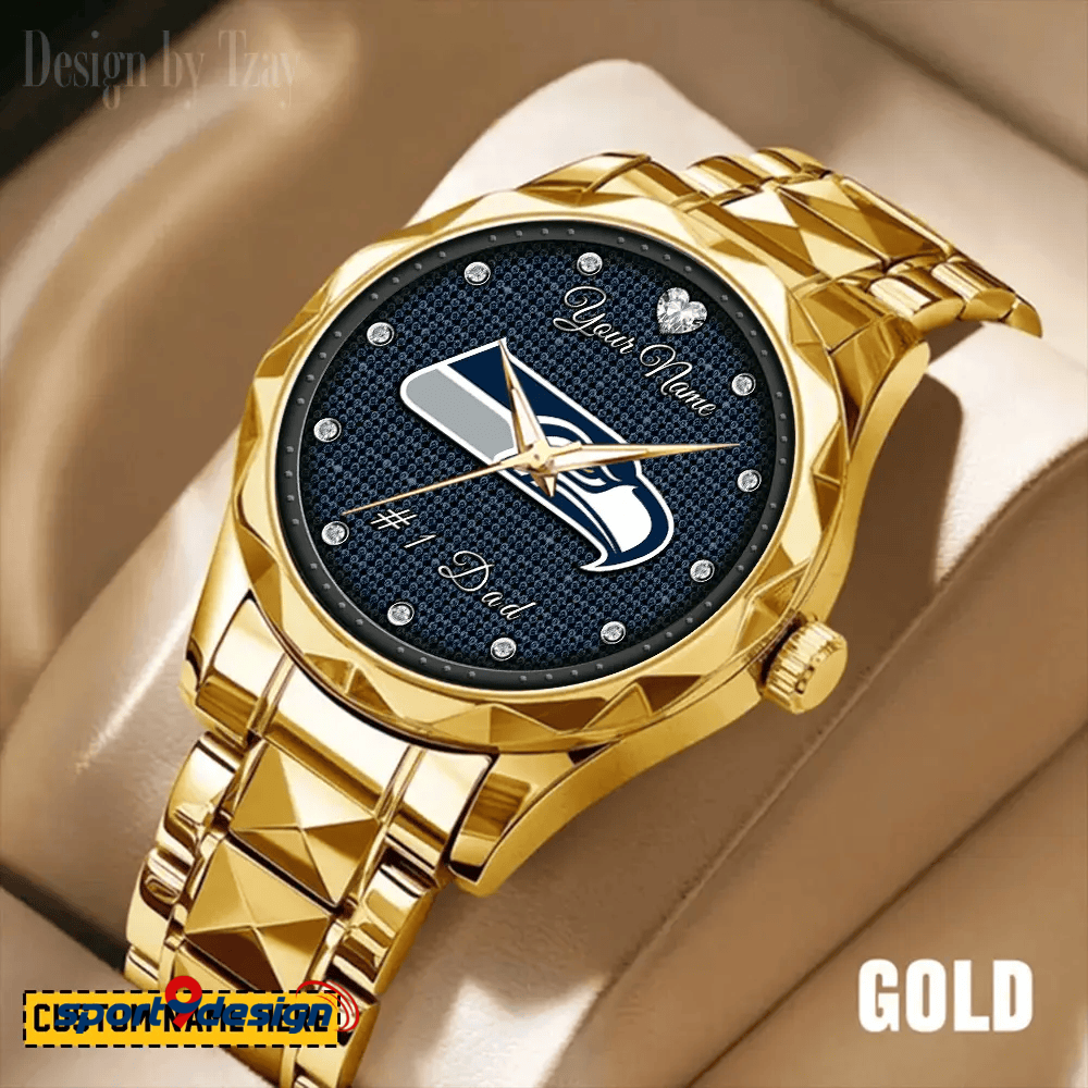 SEA #1 Dad Luxury Diamond Watch Father's Day Gift