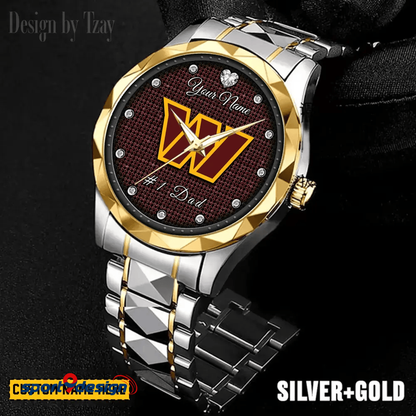 WC #1 Dad Luxury Diamond Watch Father's Day Gift