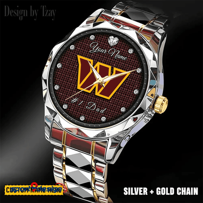 WC #1 Dad Luxury Diamond Watch Father's Day Gift