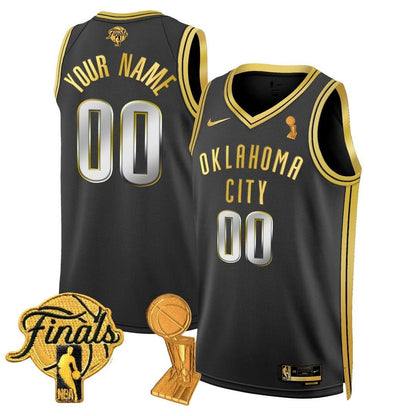 Men's OKC Thunder 24/25 Jersey - Trophy + Final Patch