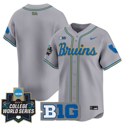 Men's UCLA Bruins 2025 World Series Vapor Premier Limited Jersey - All Stitched