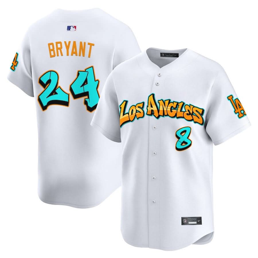 Men's Los Angeles Dodgers 'Graffiti Street Style Edition' Vapor Premier Limited Jersey - All Stitched