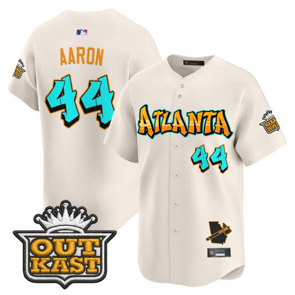 Men's Atlanta Braves 'Graffiti A-Town Edition' Vapor Premier Limited Jersey - All Stitched