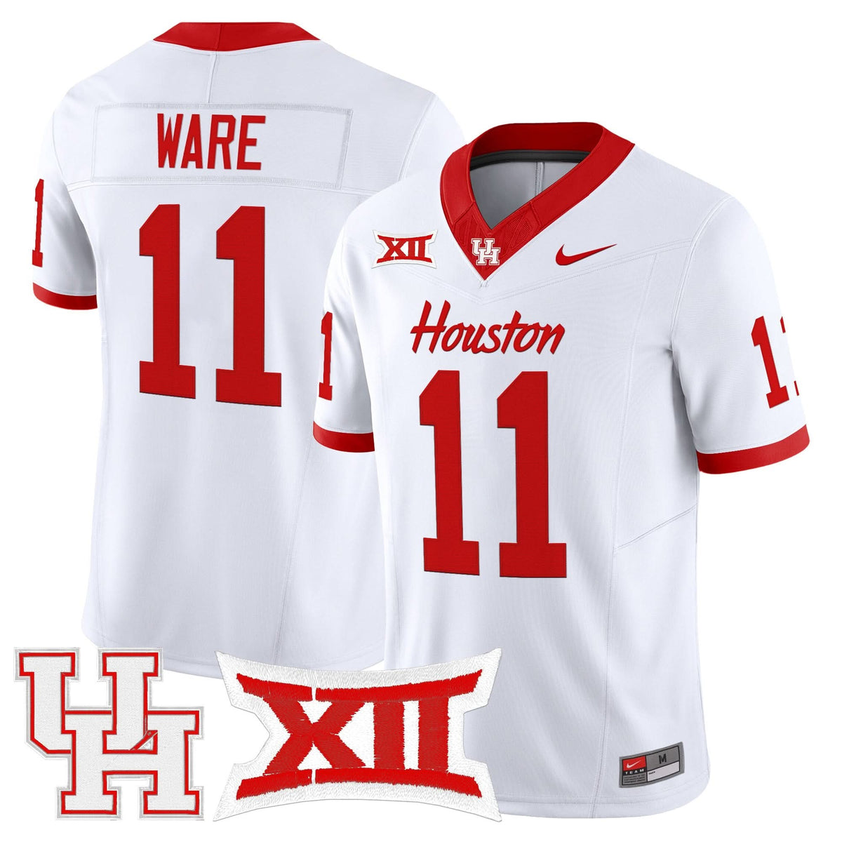 Men's Houston Cougars 2025 Vapor Limited Jersey - All Stitched