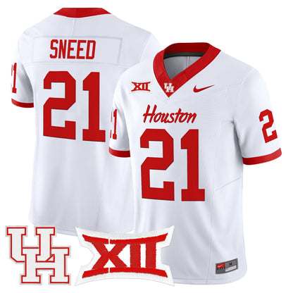 Men's Houston Cougars 2025 Vapor Limited Jersey - All Stitched