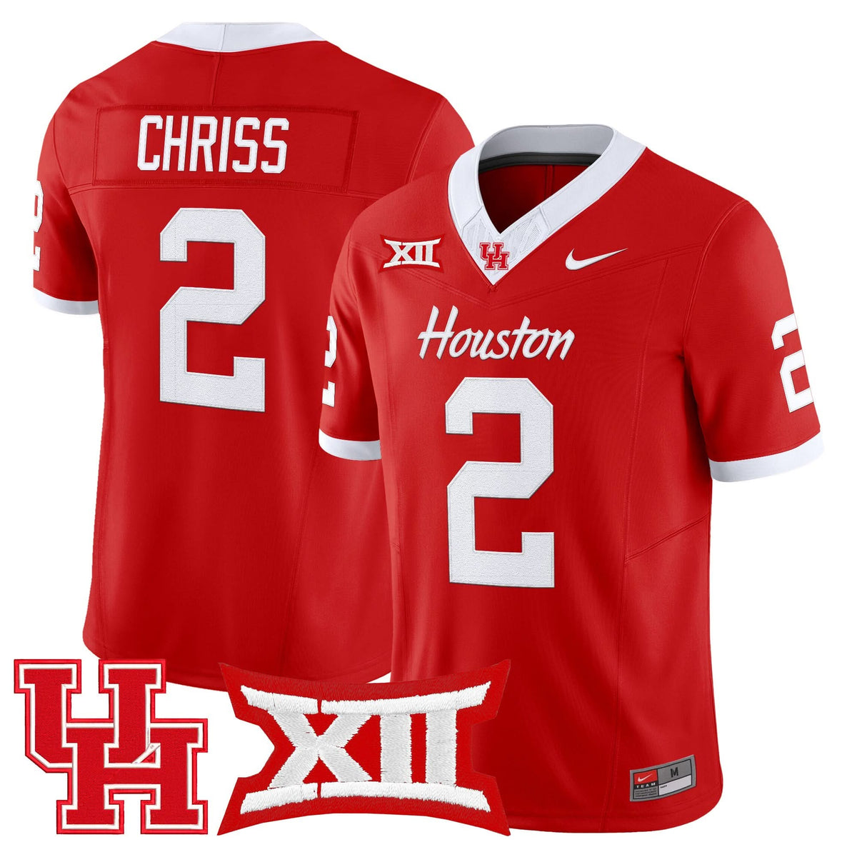 Men's Houston Cougars 2025 Vapor Limited Jersey - All Stitched