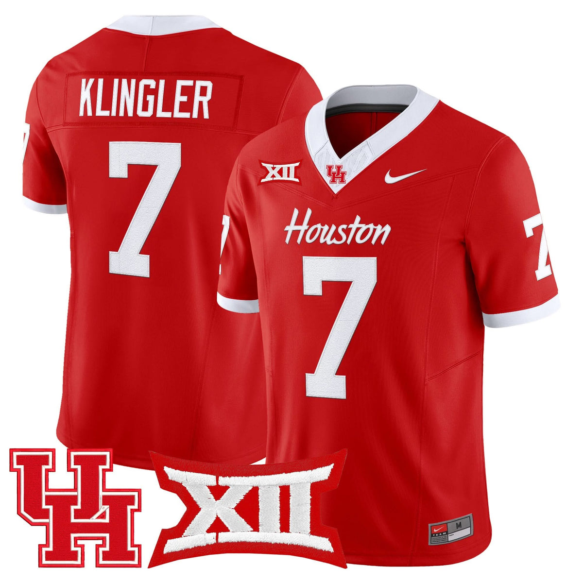 Men's Houston Cougars 2025 Vapor Limited Jersey - All Stitched