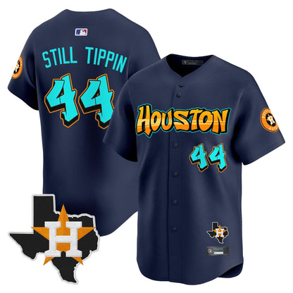 Men's Houston Astros 'Graffiti H-Town Edition' Vapor Premier Limited Jersey - All Stitched