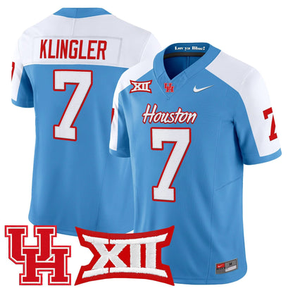 Men's Houston Cougars 2025 Vapor Limited Jersey - All Stitched