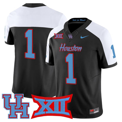 Men's Houston Cougars 2025 Vapor Limited Jersey - All Stitched