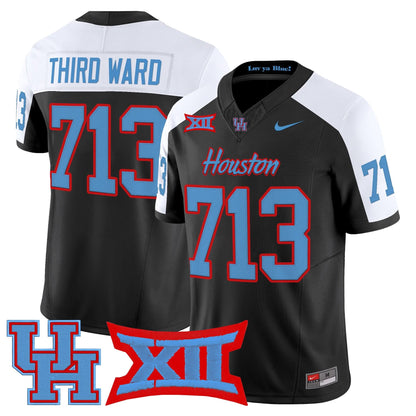 Men's Houston Cougars 2025 Vapor Limited Jersey - All Stitched