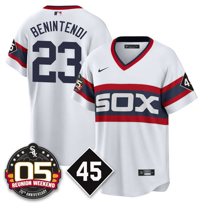 Men's Chicago White Sox Bobby Jenks 2025 Jersey - Reunion Weekend - All Stitched