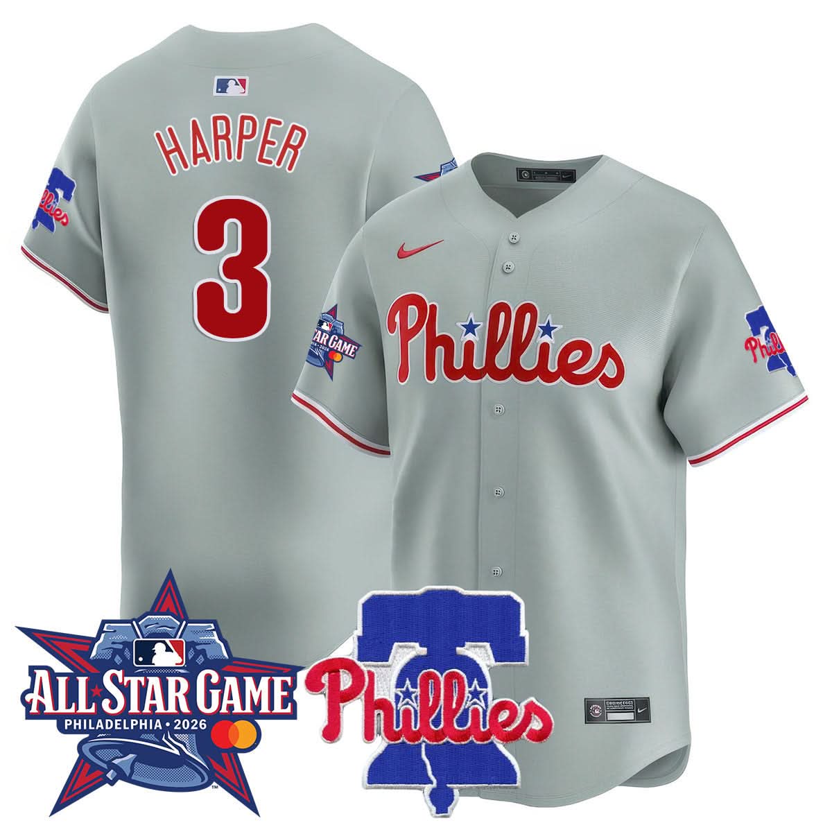 Men's Philadelphia Phillies 2026 MLB All-Star Jersey - All Stitched