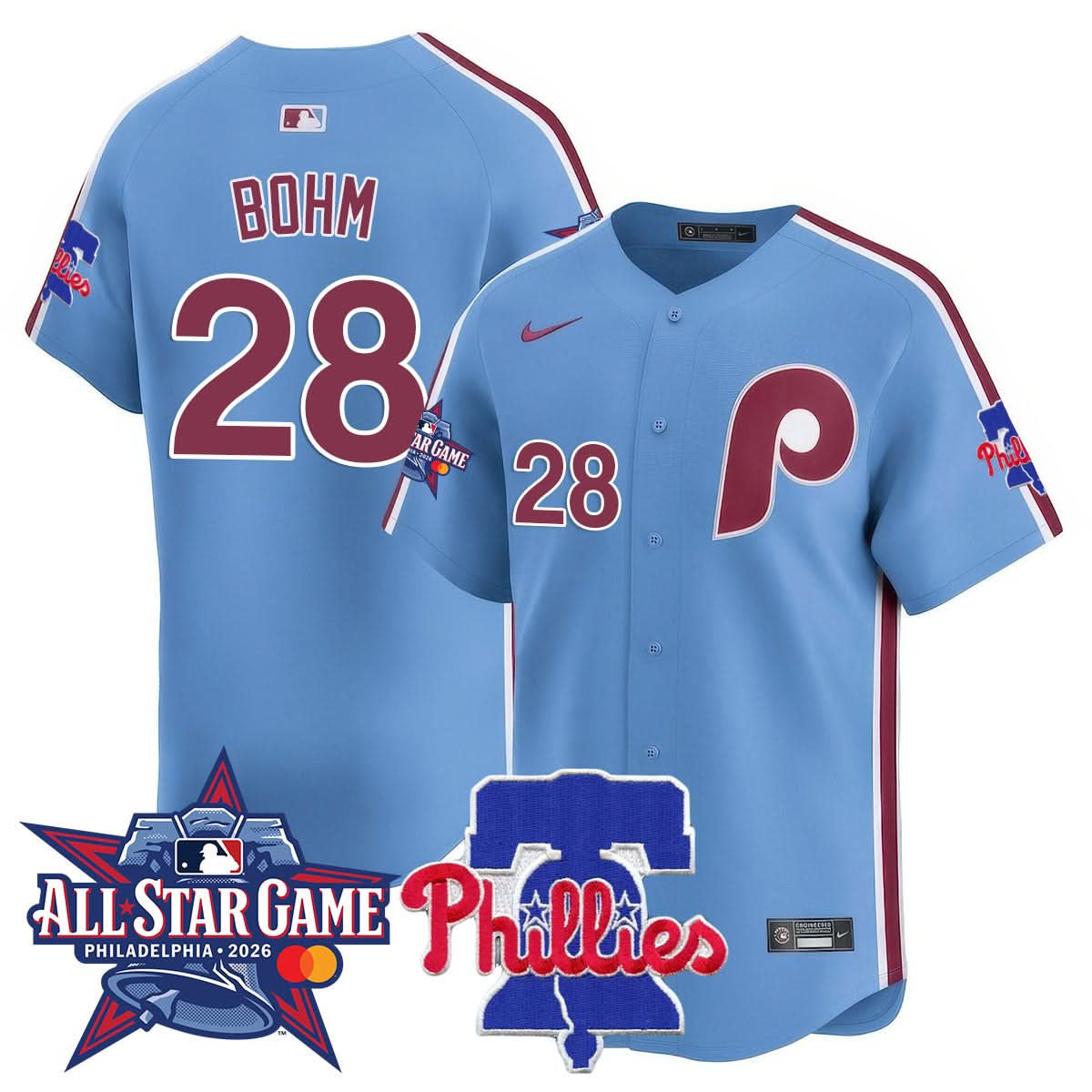 Men's Philadelphia Phillies 2026 MLB All-Star Jersey - All Stitched