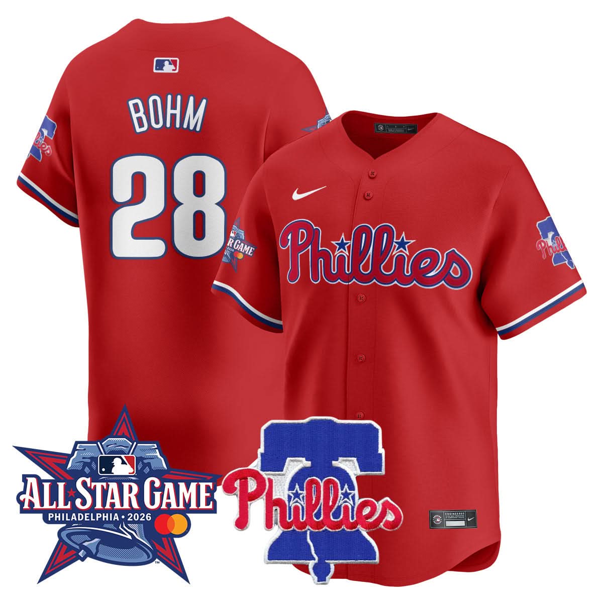 Men's Philadelphia Phillies 2026 MLB All-Star Jersey - All Stitched