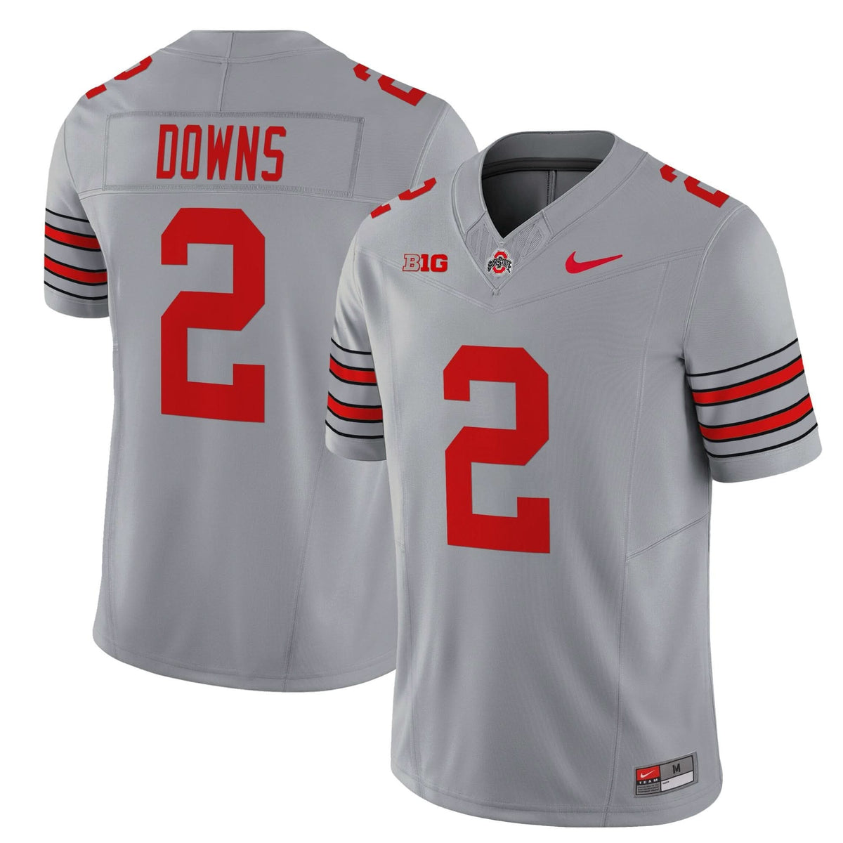 Men's Ohio State Buckeyes 'Heritage Stripe' 2025/26 Vapor Limited Jersey - All Stitched