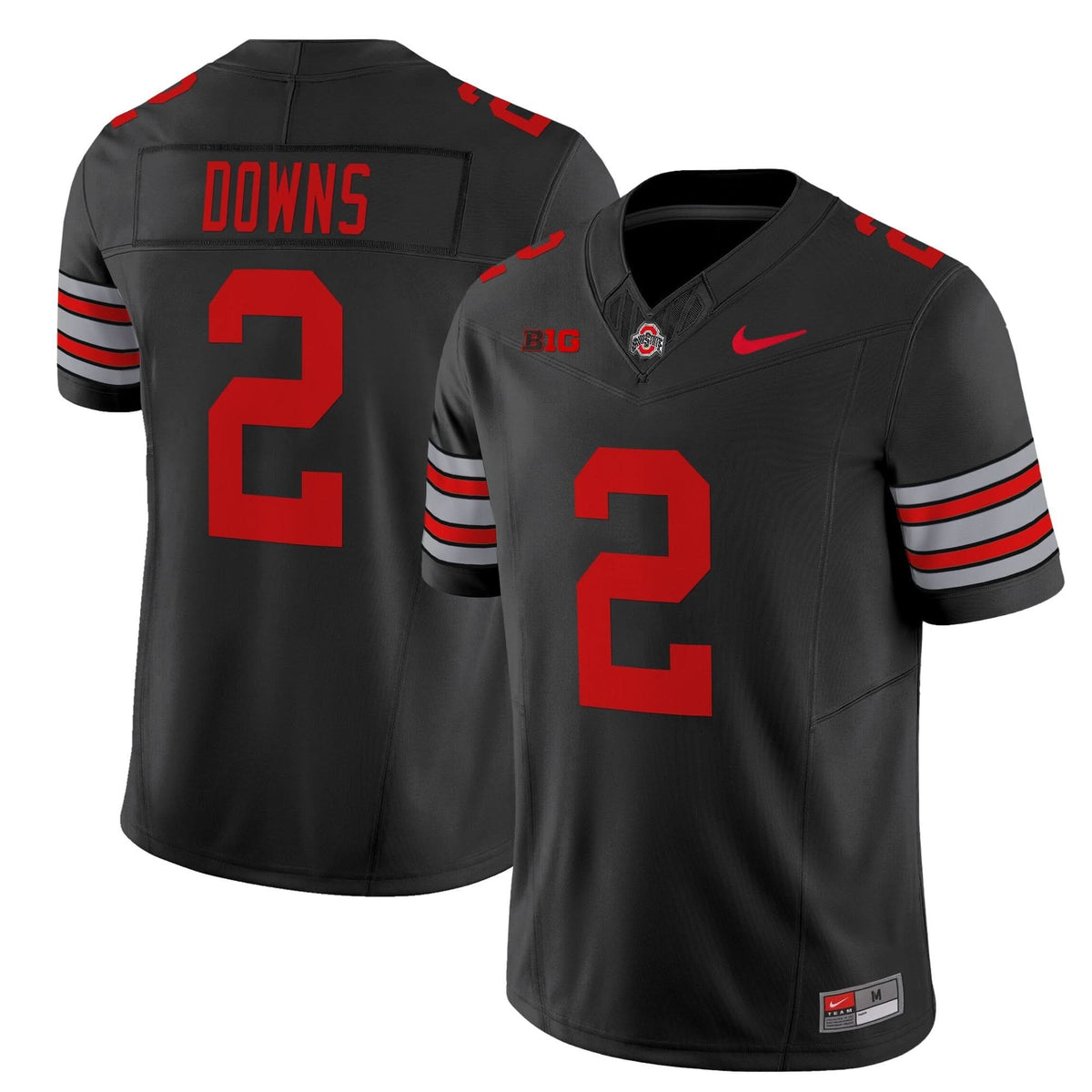 Men's Ohio State Buckeyes 'Heritage Stripe' 2025/26 Vapor Limited Jersey - All Stitched