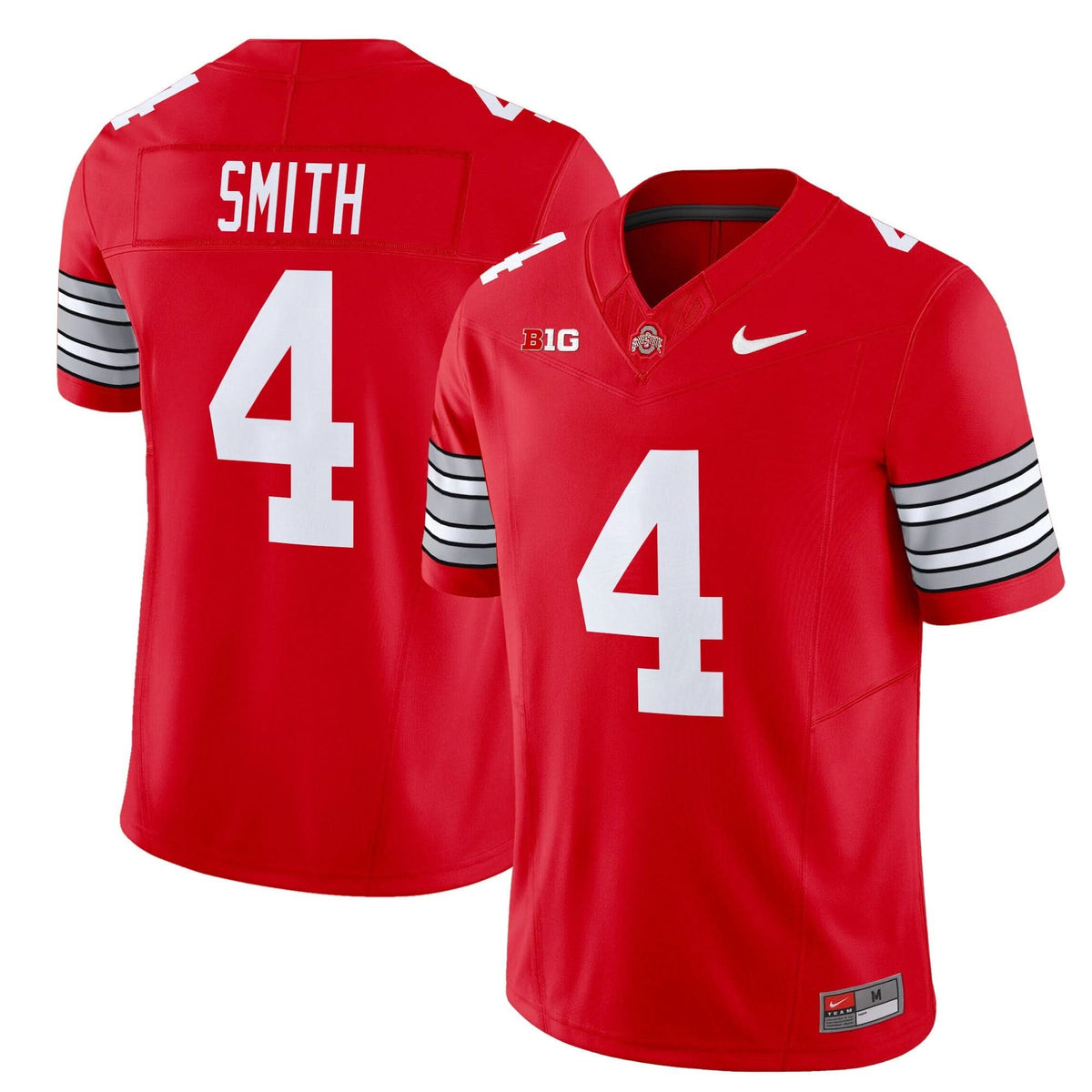 Men's Ohio State Buckeyes 'Heritage Stripe' 2025/26 Vapor Limited Jersey - All Stitched