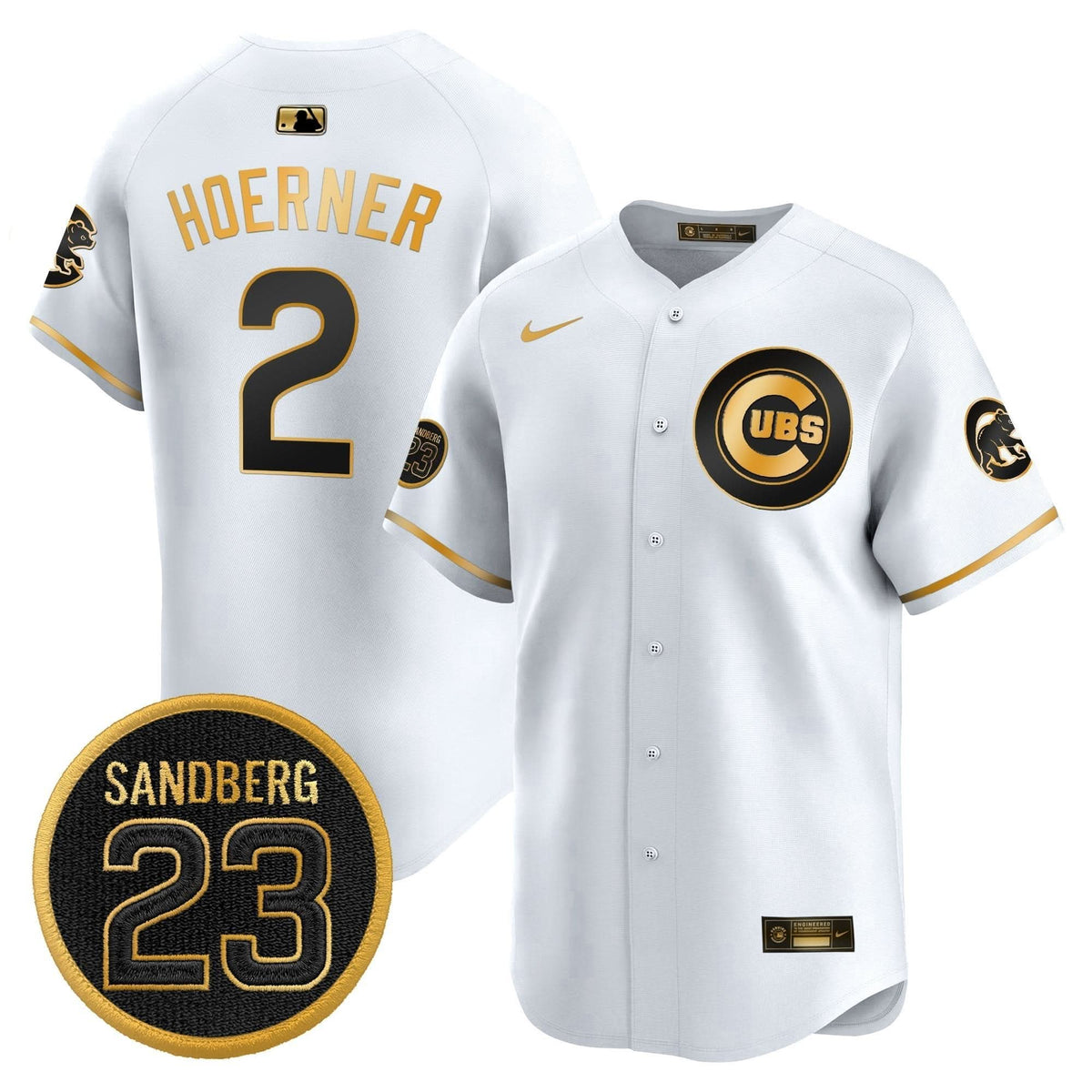 Men's Chicago Cubs 'Ryne Sandberg Tribute' Vapor Premier Limited Jersey V2 - All Stitched