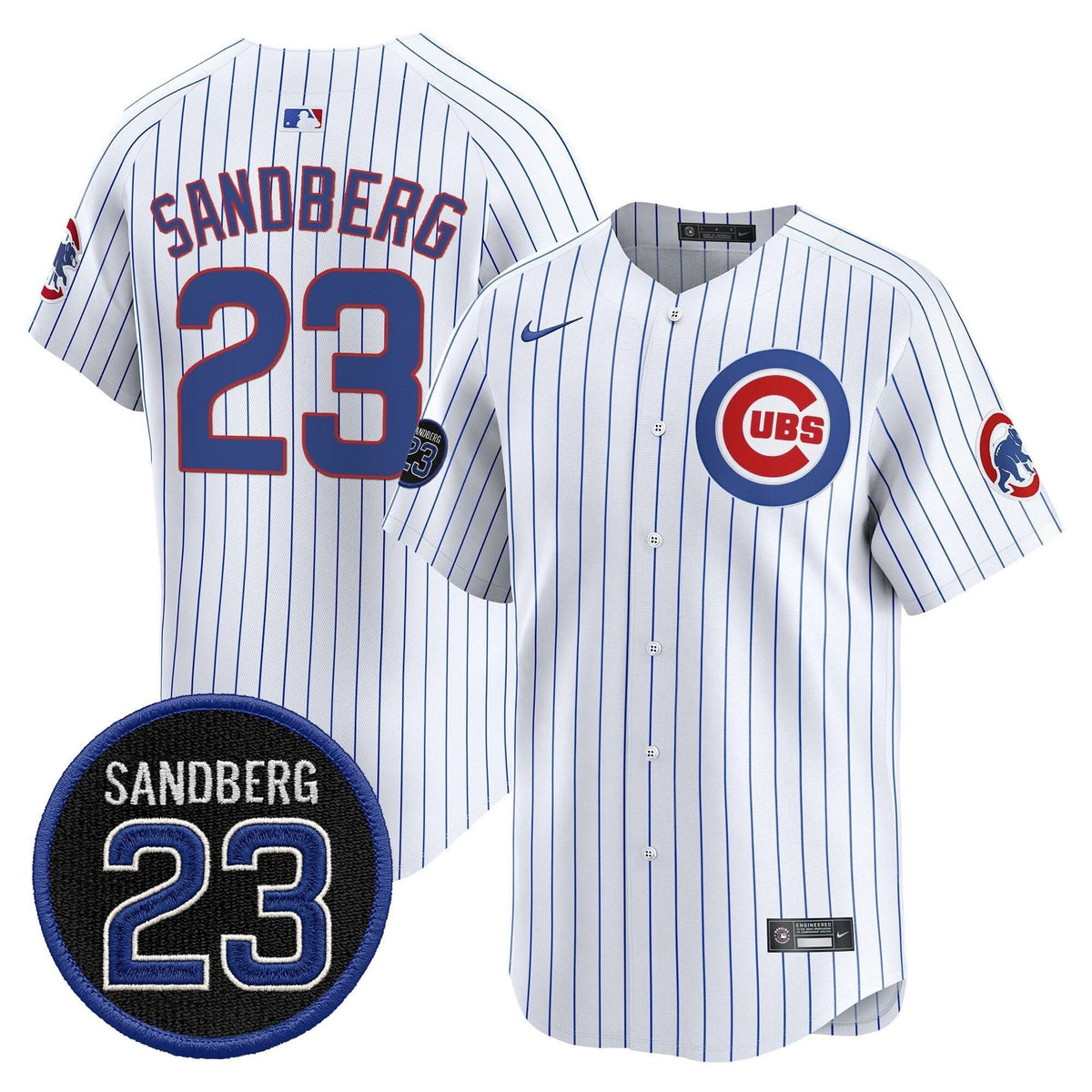 Men's Chicago Cubs 'Ryne Sandberg Tribute' Vapor Premier Limited Jersey V2 - All Stitched