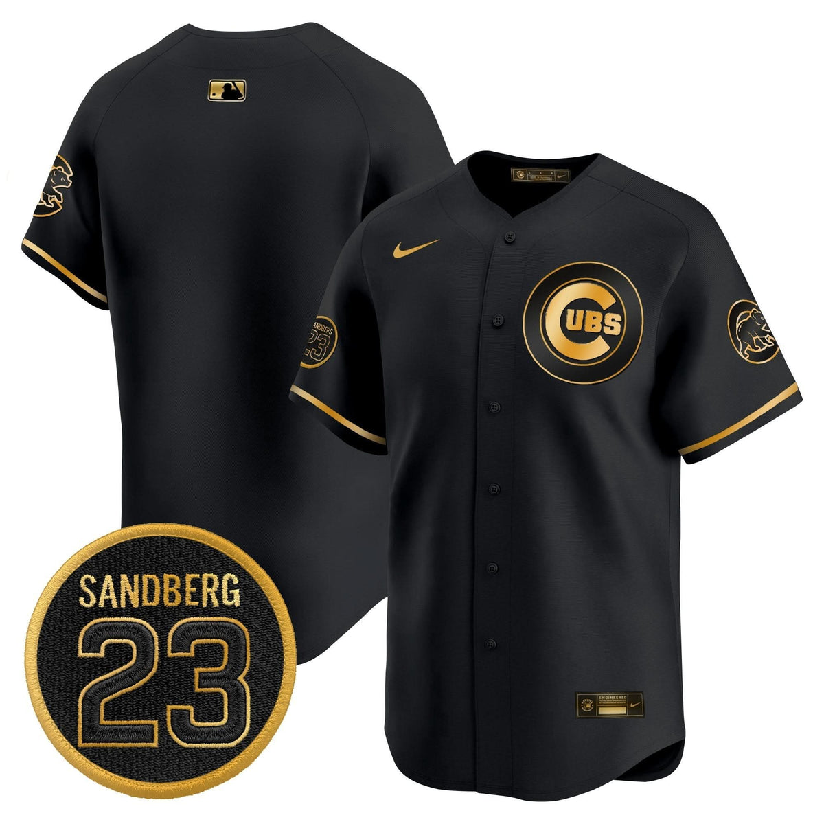 Men's Chicago Cubs 'Ryne Sandberg Tribute' Vapor Premier Limited Jersey V2 - All Stitched