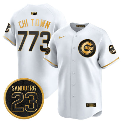 Men's Chicago Cubs 'Ryne Sandberg Tribute' Vapor Premier Limited Jersey V2 - All Stitched