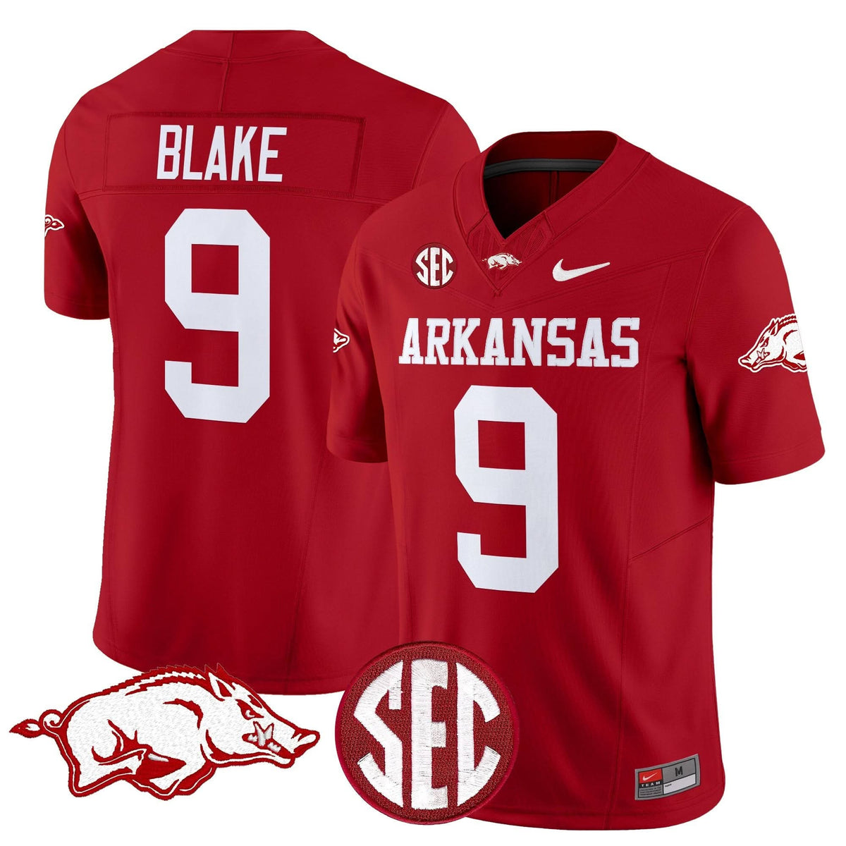 Men's Arkansas Razorbacks Vapor Limited Jersey - All Stitched