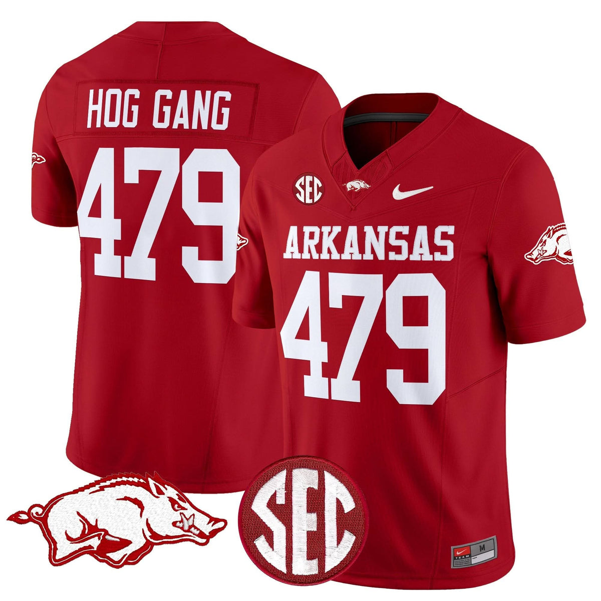 Men's Arkansas Razorbacks Vapor Limited Jersey - All Stitched