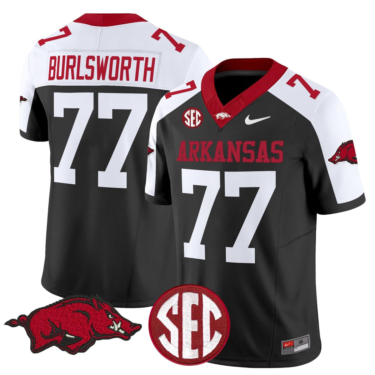 Men's Arkansas Razorbacks Vapor Limited Jersey - All Stitched