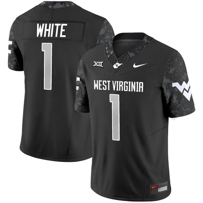 Men's West Virginia Mountaineers 2025 Coal Rush Vapor Limited Jersey - All Stitched