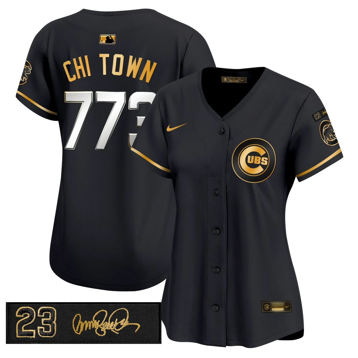 Women's Chicago Cubs 'Ryne Sandberg Tribute' Vapor Premier Limited Jersey V3 - All Stitched