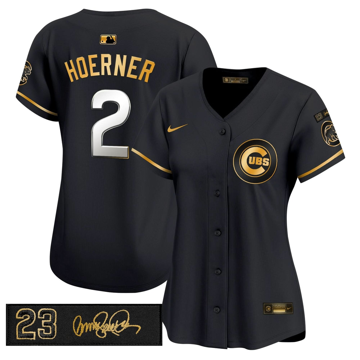 Women's Chicago Cubs 'Ryne Sandberg Tribute' Vapor Premier Limited Jersey V3 - All Stitched